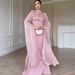 Modest Abaya Dress Elegant Spring Long Sleeve Dress Silky Skirt Comfortable Feminine Charming New For Women_ecoleips.com