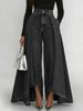 Women's Clothing Spring/Summer Women's High-Waisted Loose Denim Trousers For Formal & Casual For Women Fashionable Temperament_ecoleips.com