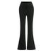 Voya 2026 Autumn/Winter New Women's European And American Women's Drawstring Low-Waist Stretch Slim Fitted Bell-Bottom Casual Pants
_ecoleips.com