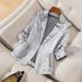 European And American Foreign Trade Cross-border Women's Three-quarter Sleeve Blazer, New Lightweight Stylish_ecoleips.com