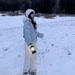 girl Korean Style Fur Collar Hooded Parka Cotton Winter New Fashionable Loose Fit Versatile Puffer Jacket For Petite Women_ecoleips.com