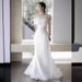 Women's Clothing Style One Shoulder Light Wedding Dress Bride Super Fairy Forest Style Out Of The Door Yarn Simple Temperament White Dress Fishtail_ecoleips.com