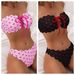 Women's Clothing Tube Top Split Swimsuit High Waist Lace Sexy Swimsuit Two Piece Bikini_ecoleips.com
