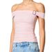European And American Style Women's Off-Shoulder Pleated Slim Fit Vest Solid Color Summer Top for Women New 2025_ecoleips.com