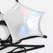 European And American Style Sexy Hot Stamped Five Star Drawstring Strap Two Piece Swimsuit Bikini for Women Cross Border E Commerce 2025 New_ecoleips.com