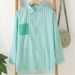 Women's Clothing New Style Fashion Loose Slim Casual Striped Two Piece Suit_ecoleips.com