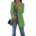 2024 New European American Fashion Casual Suit With Turn-down Collar, Slim Fit Cardigan, Elegant Women's Blazer_ecoleips.com