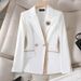 Women's Clothing Niche Temperament Business Enterprise White-collar Suit Female 2023 Autumn And Winter New Version Hotel Manager Work Clothes_ecoleips.com