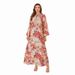Verve Muslim Abaya Summer Long Printed Maxi Dress Dubai Robe_ecoleips.com