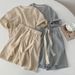 Women's Clothing Pocket Sports Shorts Two Piece Summer Loose Elastic Casual Solid Color Suit_ecoleips.com