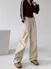 K American Work Pants, Women's High-end Pants, Children's High Waisted Wide Leg Sweatpants, Straight Leg Casual Sports Pants, Long Pants_ecoleips.com