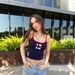 Sexy Slimming Sleeveless Tank Top for Women with Letter And Number Print Perfect for Hot Girls Wholesale_ecoleips.com