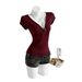 2026 Summer New Women's Wear V Neck Button Up Short Sleeved Top, Stylish, Elegant And Comfortable_ecoleips.com