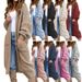 Oversized Longline Cardigan – Chunky Knit Open Front Sweater With Pockets (S-5XL, 11 Colors)_ecoleips.com