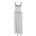 Women's New Arrival French Sweet Backless Spaghetti Strap Dress White Polka Dot Bodycon Slimming Casual Party Dress_ecoleips.com