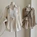 Korean Style Summer Linen Blend 3-Piece Set - Overshirt + Camisole + High-Waist Shorts_ecoleips.com