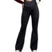 High Waist Maternity Flared Trousers Wide Leg Casual Slim Fit Cross Belly Support Belt European American Style Pregnant Women Pants_ecoleips.com