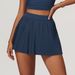Women's Clothing Breathable Sports Short Skirt Covers The Hips And Makes You Look Thinner Outdoor Fitness Tennis Skirt Anti Exposure Yoga Short Skirt_ecoleips.com