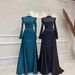 Verve Hui Muslim Islamic Stand Collar Full Coverage Long Sleeve Detachable Two-Piece Evening Dress Elegant And Graceful Outfit_ecoleips.com