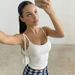 Women's European American Style Solid Color U Neck Slim Fit Camisole Top New 2026_ecoleips.com