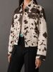 Women's Clothing Trendy Autumn Distressed Faux Leather Jacket With Asymmetric Design & Stand Collar – Streetwear Style For Men & Women_ecoleips.com