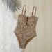 Voya 2026 European And American Foreign Trade New Style Women's Jacquard Conservative Slimming Beaded Swimwear Bikini_ecoleips.com