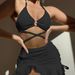 Women's Clothing Sexy Three Piece Beach Swimsuit Bikini_ecoleips.com