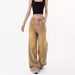 Vintage Distressed Rivet Wide-leg Jeans For Women, Autumn And Winter, Stylish, Loose, Slimming, Straight-leg,_ecoleips.com