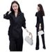 Elegan And Youhful High-end Fashion Sui For Women, Popular Sunscreen Jacke Wih Maching Pans, Sylish Wo-piece_ecoleips.com