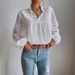 Women's Polka Dot Chiffon Loose Fitting Lace Patchwork Shirt Elegant Fashion For Commuter Spring/Autumn Regular Size_ecoleips.com
