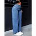 Relaxed Straight-Leg Jeans For Women - Comfortable Stretch Denim, Mid-Rise, Casual & Chic (S-3XL)_ecoleips.com