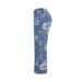Women's Printed Denim Straight Leg Wide Leg Pants Cotton Bohemian Casual Spring Autumn Fashion Outerwear_ecoleips.com