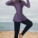 Women's Clothing High Elastic Large Size Conservative Muslim Swimsuit Long Sleeve Trousers Conservative Sunscreen Three Piece Suit_ecoleips.com