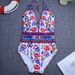 Vintage 2025 Sexy Bikini Set Women Sexy Floral V Neck One Piece Swimwear Print Backless Swimsuit Monokini Bathing Suit Beachwear_ecoleips.com
