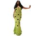 Spring Summer Women Suspender Black Polka Dot Tassel Hem Knit Dress Casual Daily Vacation Knit Dress_ecoleips.com