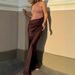 Women's Patchwork Hollow Dress round Neck Sleeveless Slim Fit Fashion Spring/Summer New Style European American Cross Border Wholesale_ecoleips.com