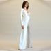 Women's Clothing Silver Splicing Sequins One Shoulder Fashion Sequins Jumpsuit_ecoleips.com