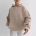 Trendy Oversized Hoodie – Women’s Long-Sleeve Pullover Sweatshirt | Streetwear Casual Top (15 Colors Available)_ecoleips.com
