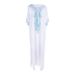 Women's Clothing Cotton Embroidered Large Size Beach Skirt Bikini Swimsuit Outer Shirt Seaside Holiday Dress Sun Protection Clothing Female_ecoleips.com