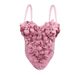 Cross-border European And American New Style 3D Floral Camisole Top Slim Fit Pure Desire Sexy Fishbone Chest Inner Wear_ecoleips.com
