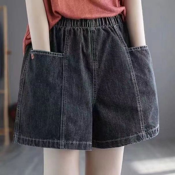 Verve 2025 Spring Summer New American Style Denim Hot Girl Skort Low Waist Slim Fit Petite Hip Wrap Anti-Exposure Skirt_ecoleips.com