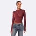 Commuting Women's Clothing: High-end Velvet Off-shoulder T-shirt With A Sophisticated Vibe, Stylish Ruched_ecoleips.com