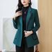 Women's Clothing slim-fit elegant commuter casual all-match small top suit_ecoleips.com