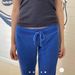 BM Style Royal Blue Elastic Waist Drawstring Cuffed Sweatpants Slimming Casual Wide-leg Women's Straight-leg Long Sports_ecoleips.com