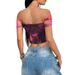 Cross-border European And American Y2K Hot Girl Printed Camisole T-shirt Women's Clothing 2025 Spring/Summer_ecoleips.com