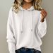 Aria Basics Aria Basics 25 Years European And American Autumn Winter New Solid Color Women's Knitted Sweater Hooded Pullover Sweatshirt_ecoleips.com