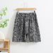 Retro Jacquard Pajama Shorts For Ladies Thin Yarn-Dyed Cotton And Linen Double Side Pockets Homewear Short Pants_ecoleips.com