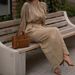 Elegant French Style Women's Clothing Set Long Sleeved Solid Color Shirt And Long Skirt_ecoleips.com