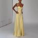 Women's Sexy Elegant Halter Belted A-Line Flowy Maxi Dress – Evening Party Gown 2026_ecoleips.com