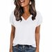 2025 New European And American Women's Fashion Casual Round Neck Striped Multi-color Short Sleeve T-shirt,_ecoleips.com